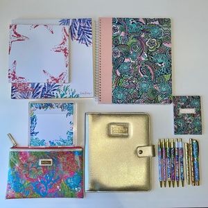 Lilly Pulitzer Office and Desk Accessories Galore